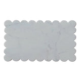 Scalloped Marble Cheese Board