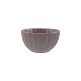 Stoneware Ribbed Bowl  | 4 colours