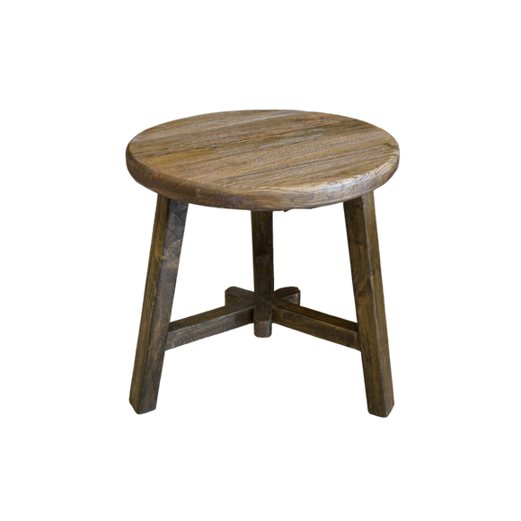 Dobbie Reclaimed Wood Side Table