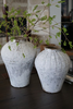 Lily Vintage White Pottery | Large