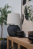 Louis I Vintage Pot Lamp | Drum Shade