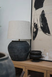 Louis I Vintage Pot Lamp | Drum Shade