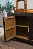 Marlow Reclaimed Wood Cabinet |  Distressed Black | Custom Order