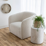 Nora Boucle Cream Chair