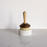 Fluted White Marble Dish