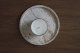 Conrad Round Travertine Tray