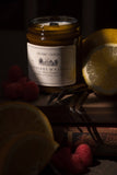 Raspberry Vanilla Amber Jar Candle