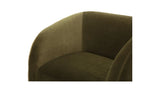 Faye Accent Chair Faux Mohair