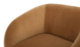 Faye Accent Chair Faux Mohair