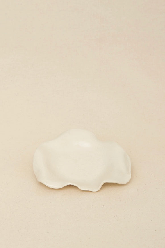Oyster Tray | Clear Crackle