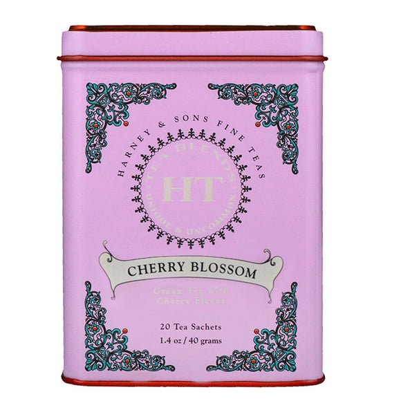 Cherry Blossom Green Tea Tin | Harney & Sons