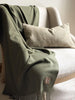 Della Olive Decorative Throw