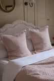Blush Quilted Bedspread & Cushion | Set of 3