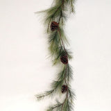 Pine Garland with Pine Cones