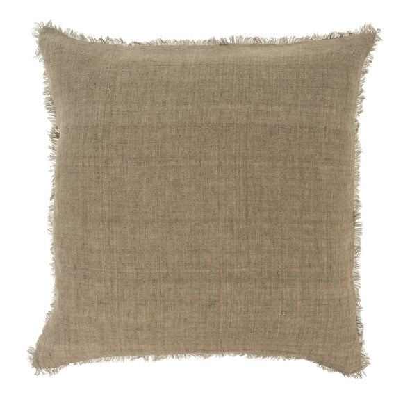 Lina Linen Pillow | Mink 24