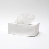 Athena Linen Tissue Covers | White