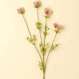 Pale Pink Dandelion Pom Pom Spray