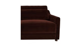 Imogen Sectional Bordeaux Left