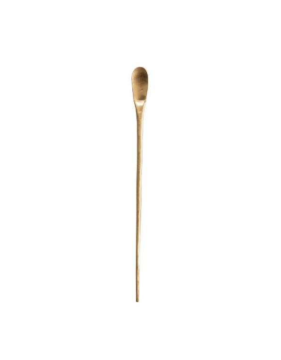 BRASS COCKTAIL SPOON