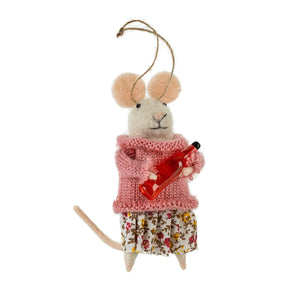COUNTRYSIDE CARLA MOUSE ORNAMENT
