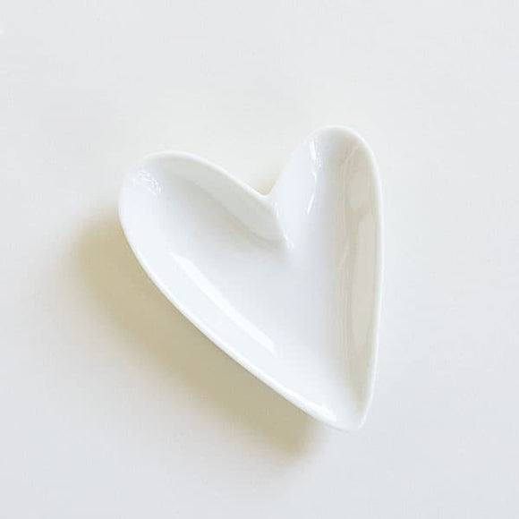 CERAMIC HEART RING DISH