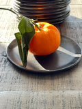CERAMIC PLATE | BLACK GLAZE