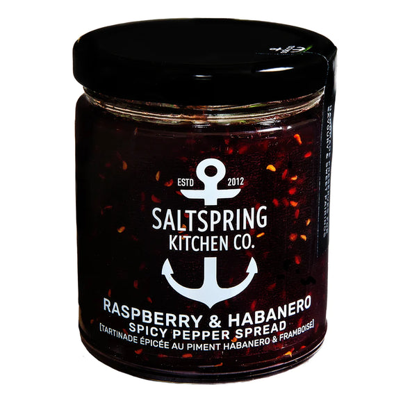 Rasberry & Habanero Spicy Pepper Spread | Salt Spring Kitchen